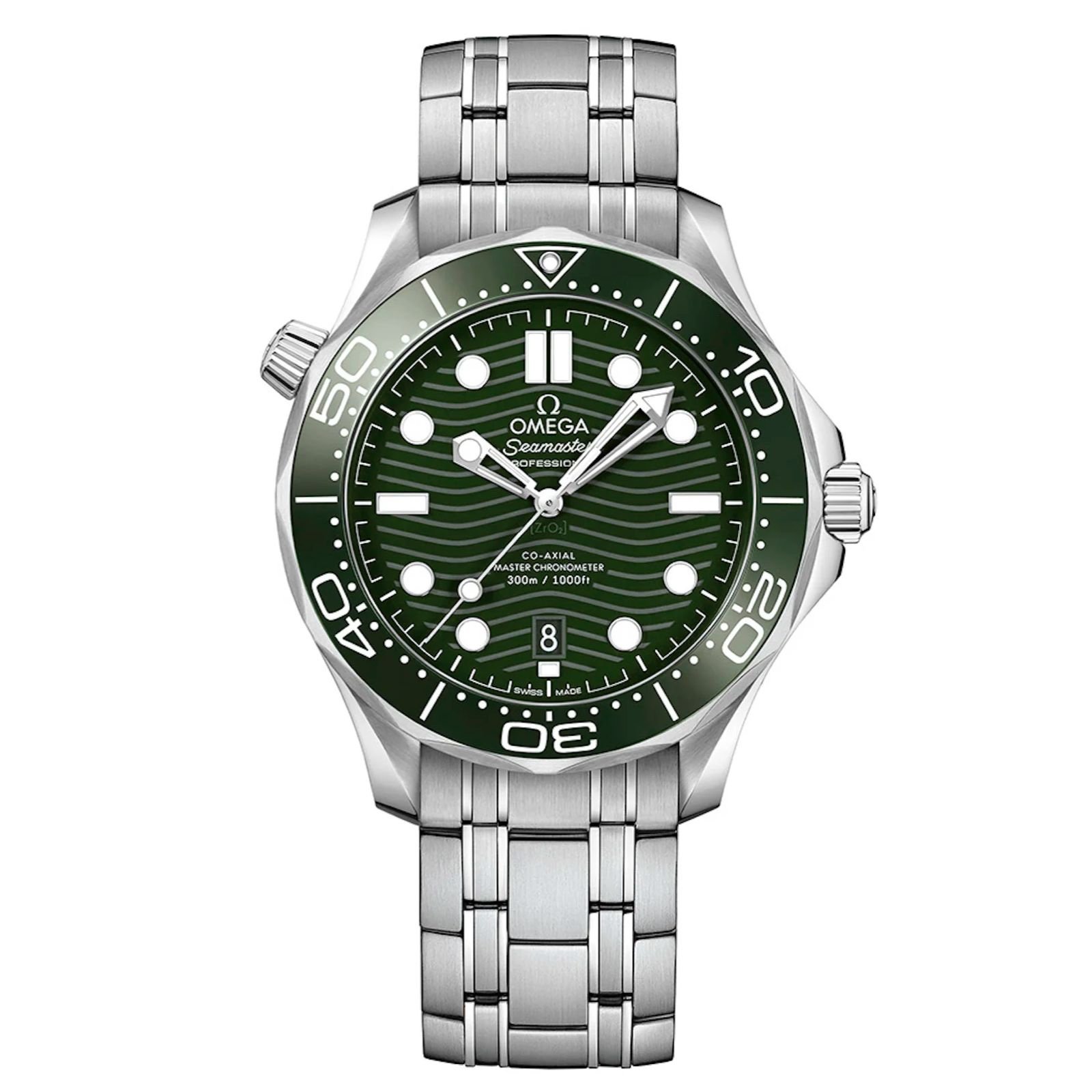 Omega Seamaster Professional Diver 300M Green Automatic Mens Watch